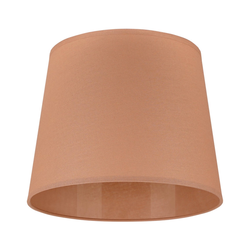 Duolla - Lampskärm för bordslampa CLASSIC M E27 Ø 24 cm brun