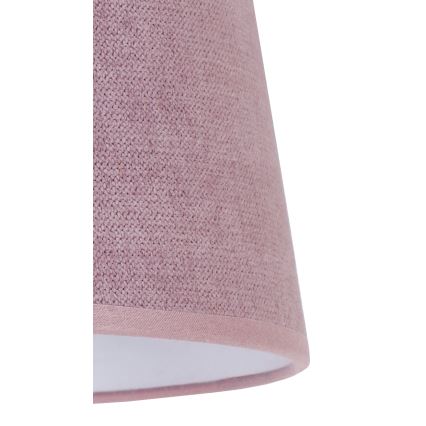 Duolla - Lampskärm för bordslampa CLASSIC M E27 Ø 24 cm rosa