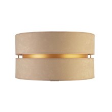 Duolla - Lampskärm DUO E27 diameter 40 cm beige/guld