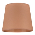 Duolla - Lampskärm för bordslampa CLASSIC M E27 Ø 24 cm brun