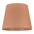 Duolla - Lampskärm för golvlampa CLASSIC L E27 Ø 38 cm brun