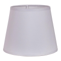 Duolla - Lampskärm för golvlampa CLASSIC L E27 Ø 38 cm vit