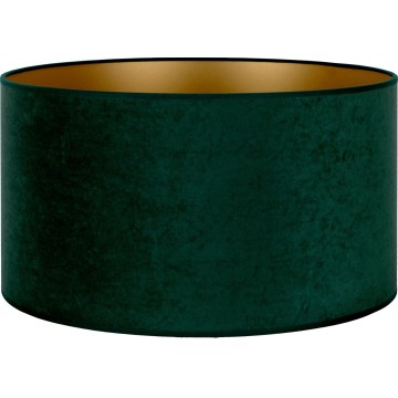 Duolla - Lampskärm VELVET E27 diameter 35 cm grön/guld