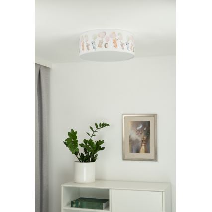 Duolla - LED Barntaklampa CORTINA LED/26W/230V Ø 40 cm 4000K