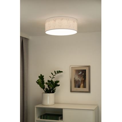 Duolla - LED Barntaklampa CORTINA LED/26W/230V Ø 40 cm 4000K