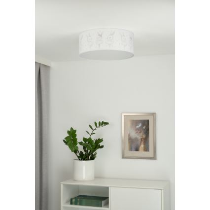 Duolla - LED Barntaklampa CORTINA LED/26W/230V Ø 40 cm 4000K