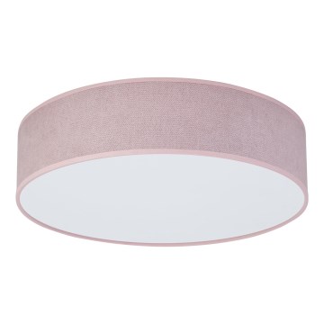 Duolla - LED Taklampa CORTINA LED/26W/230V Ø 30 cm 4000K rosa