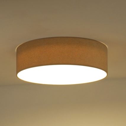 Duolla - LED Taklampa CORTINA LED/26W/230V Ø 30 cm 4000K beige