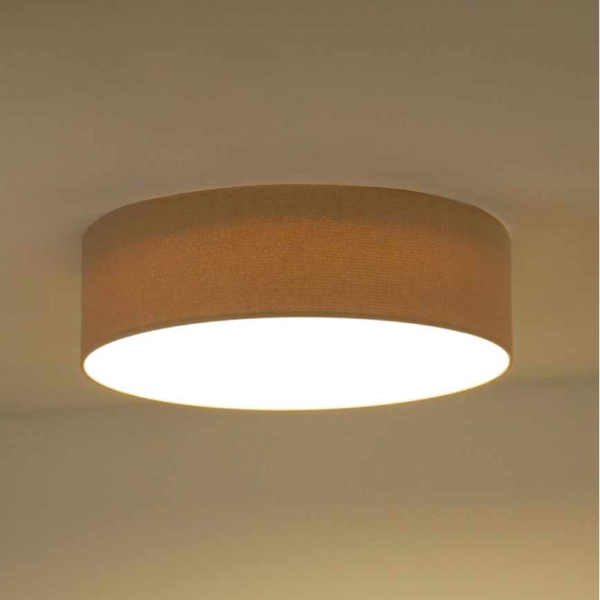 Duolla - LED Taklampa CORTINA LED/26W/230V Ø 30 cm 4000K beige