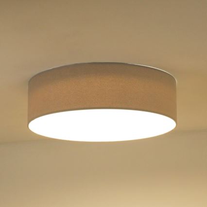 Duolla - LED Taklampa CORTINA LED/26W/230V Ø 30 cm 4000K grå