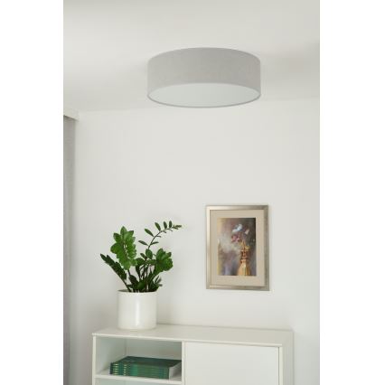Duolla - LED Taklampa CORTINA LED/26W/230V Ø 30 cm 4000K grå