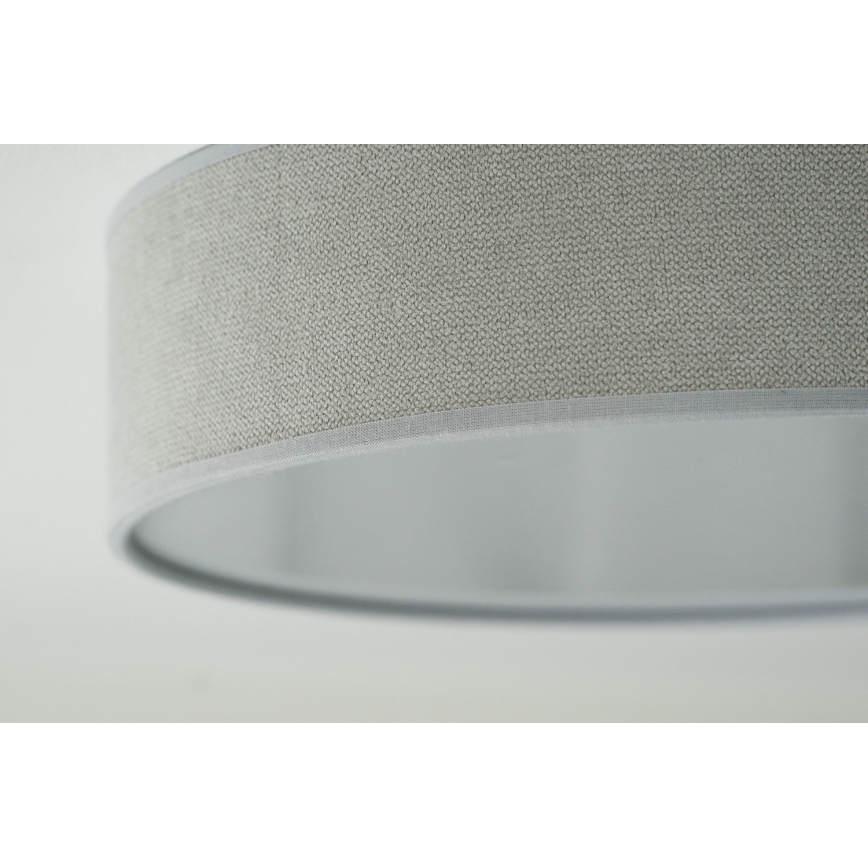 Duolla - LED Taklampa CORTINA LED/26W/230V Ø 30 cm 4000K grå