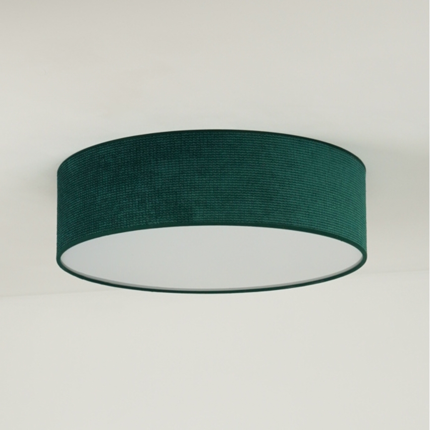 Duolla - LED Taklampa CORTINA LED/26W/230V Ø 30 cm 4000K grön