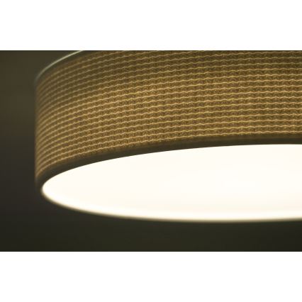 Duolla - LED Taklampa CORTINA LED/26W/230V Ø 30 cm 4000K krämvit