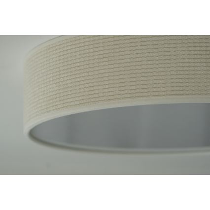 Duolla - LED Taklampa CORTINA LED/26W/230V Ø 30 cm 4000K krämvit