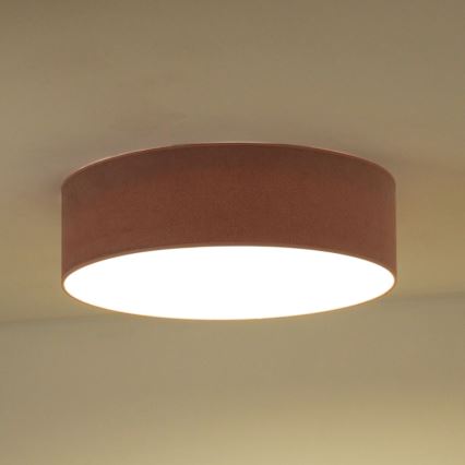 Duolla - LED Taklampa CORTINA LED/26W/230V Ø 30 cm 4000K rosa