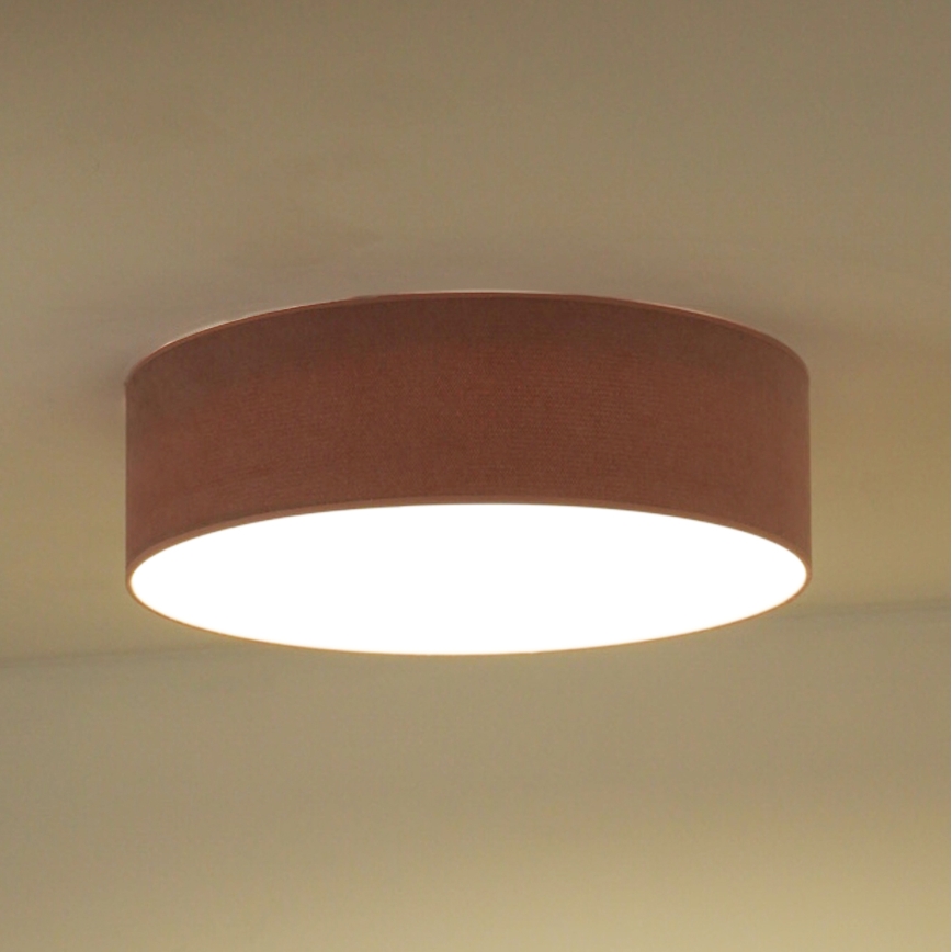 Duolla - LED Taklampa CORTINA LED/26W/230V Ø 30 cm 4000K rosa