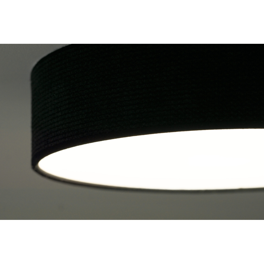 Duolla - LED Taklampa CORTINA LED/26W/230V Ø 30 cm 4000K svart