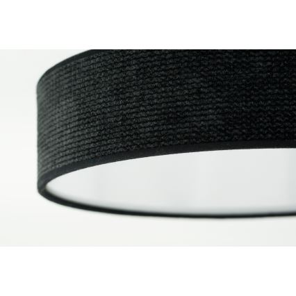 Duolla - LED Taklampa CORTINA LED/26W/230V Ø 30 cm 4000K svart