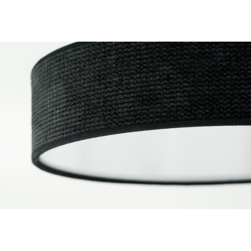 Duolla - LED Taklampa CORTINA LED/26W/230V Ø 30 cm 4000K svart