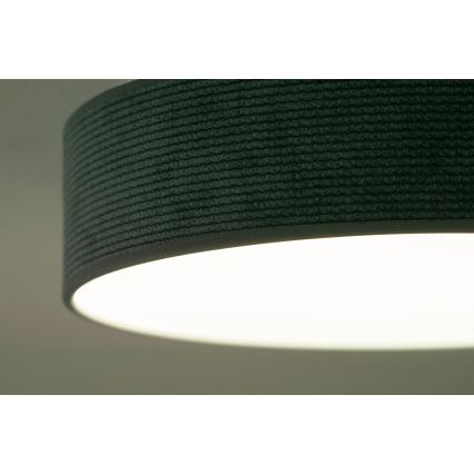 Duolla - LED Taklampa CORTINA LED/26W/230V Ø 30 cm 4000K turkos