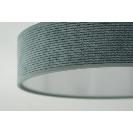 Duolla - LED Taklampa CORTINA LED/26W/230V Ø 30 cm 4000K turkos