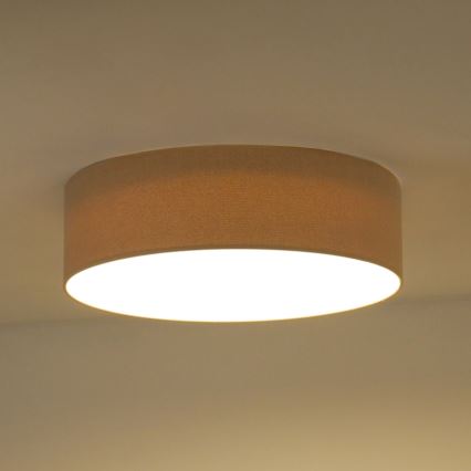 Duolla - LED Taklampa CORTINA LED/26W/230V Ø 45 cm 4000K beige