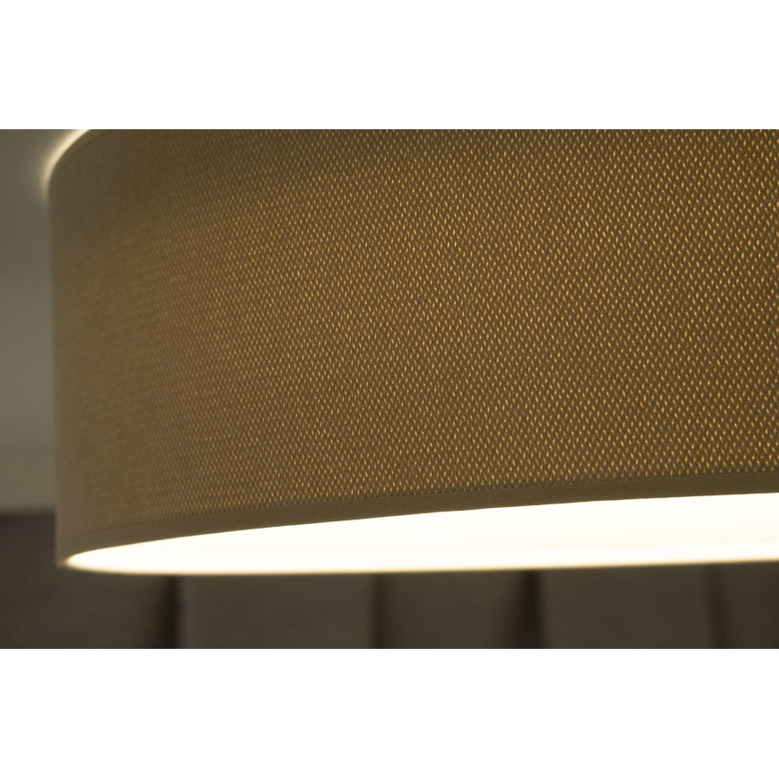 Duolla - LED Taklampa CORTINA LED/26W/230V Ø 45 cm 4000K beige