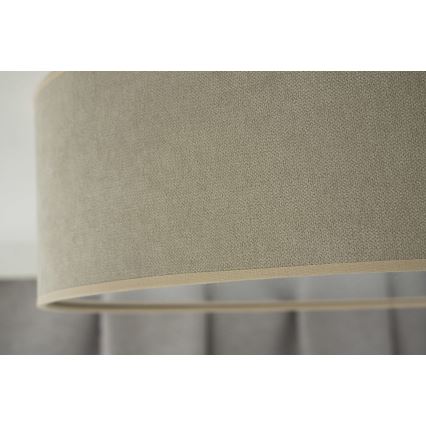 Duolla - LED Taklampa CORTINA LED/26W/230V Ø 45 cm 4000K beige