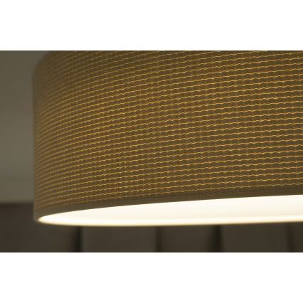 Duolla - LED Taklampa CORTINA LED/26W/230V Ø 45 cm 4000K beige