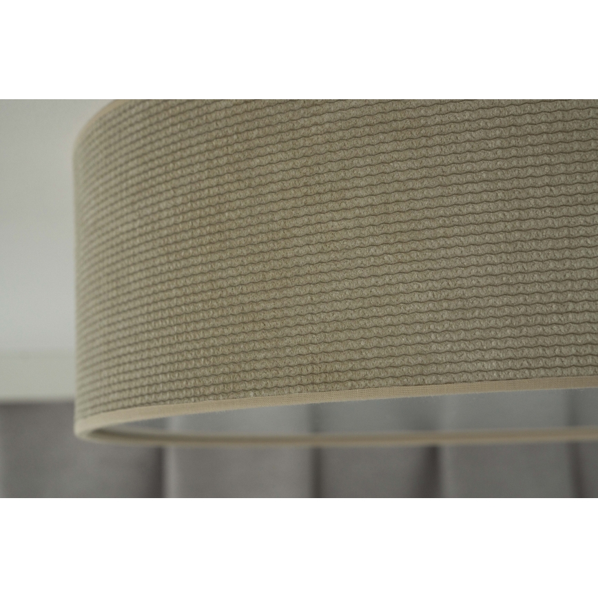 Duolla - LED Taklampa CORTINA LED/26W/230V Ø 45 cm 4000K beige