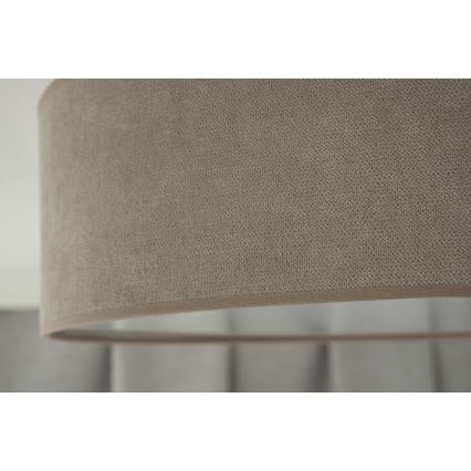 Duolla - LED Taklampa CORTINA LED/26W/230V Ø 45 cm 4000K brun