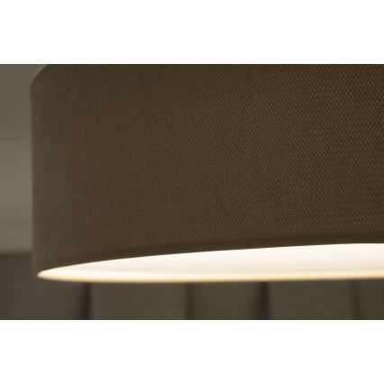 Duolla - LED Taklampa CORTINA LED/26W/230V Ø 45 cm 4000K brun