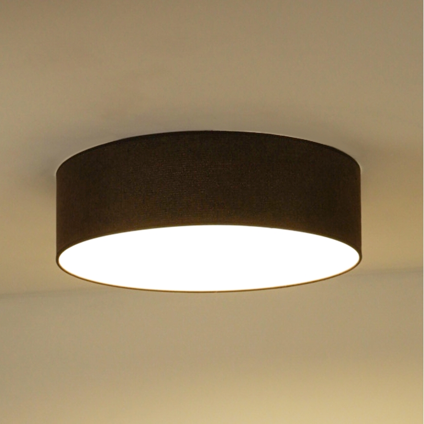 Duolla - LED Taklampa CORTINA LED/26W/230V Ø 45 cm 4000K brun