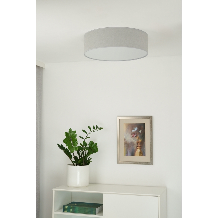 Duolla - LED Taklampa CORTINA LED/26W/230V Ø 45 cm 4000K grå