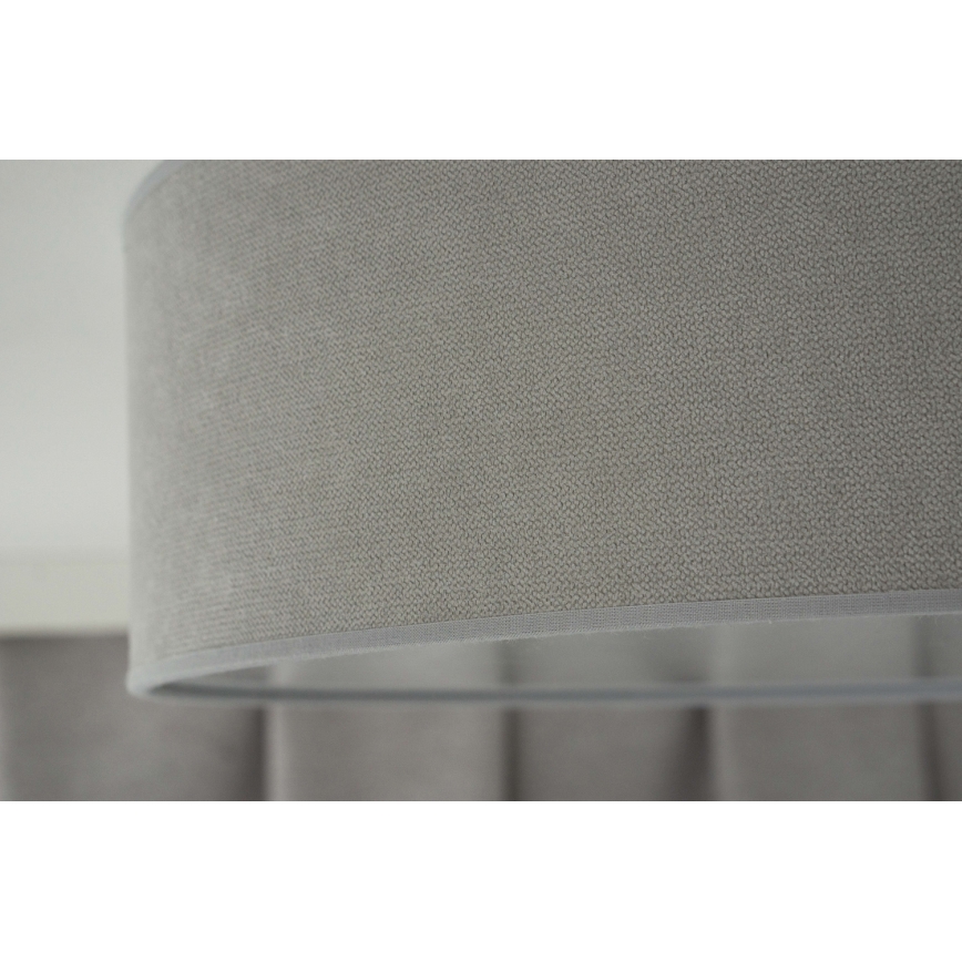 Duolla - LED Taklampa CORTINA LED/26W/230V Ø 45 cm 4000K grå