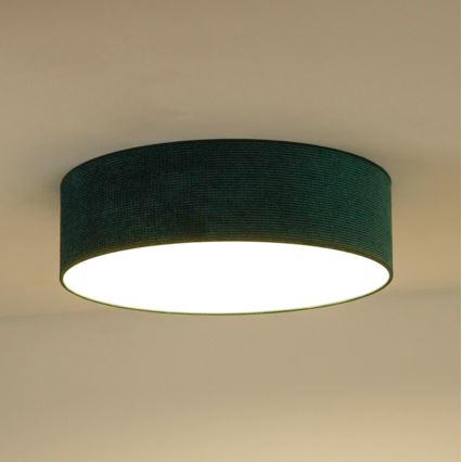 Duolla - LED Taklampa CORTINA LED/26W/230V Ø 45 cm 4000K grön