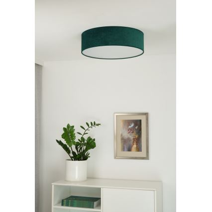 Duolla - LED Taklampa CORTINA LED/26W/230V Ø 45 cm 4000K grön