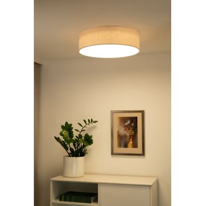 Duolla - LED Taklampa CORTINA LED/26W/230V Ø 45 cm 4000K krämvit