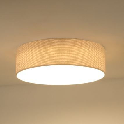 Duolla - LED Taklampa CORTINA LED/26W/230V Ø 45 cm 4000K krämvit