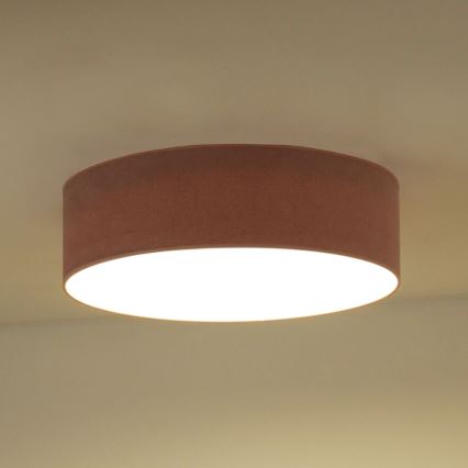 Duolla - LED Taklampa CORTINA LED/26W/230V Ø 45 cm 4000K rosa