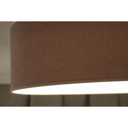 Duolla - LED Taklampa CORTINA LED/26W/230V Ø 45 cm 4000K rosa