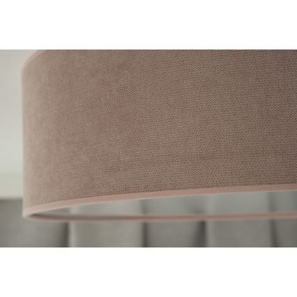 Duolla - LED Taklampa CORTINA LED/26W/230V Ø 45 cm 4000K rosa