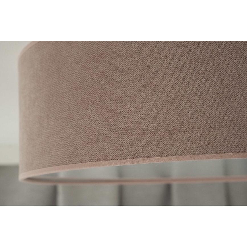 Duolla - LED Taklampa CORTINA LED/26W/230V Ø 45 cm 4000K rosa