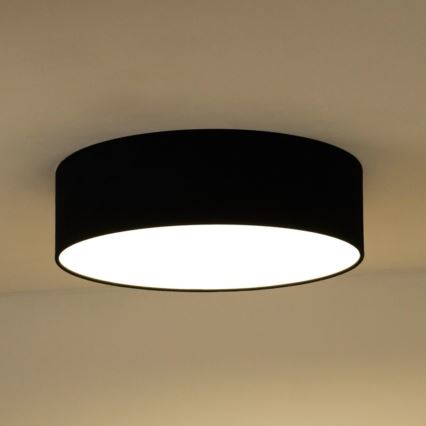 Duolla - LED Taklampa CORTINA LED/26W/230V Ø 45 cm 4000K svart