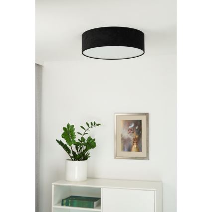 Duolla - LED Taklampa CORTINA LED/26W/230V Ø 45 cm 4000K svart