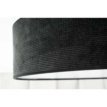 Duolla - LED Taklampa CORTINA LED/26W/230V Ø 45 cm 4000K svart