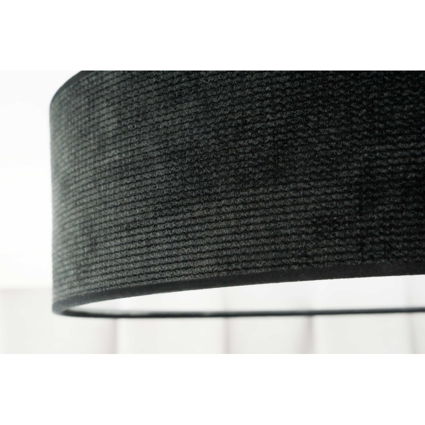 Duolla - LED Taklampa CORTINA LED/26W/230V Ø 45 cm 4000K svart