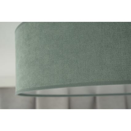 Duolla - LED Taklampa CORTINA LED/26W/230V Ø 45 cm 4000K turkos