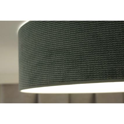 Duolla - LED Taklampa CORTINA LED/26W/230V Ø 45 cm 4000K turkos